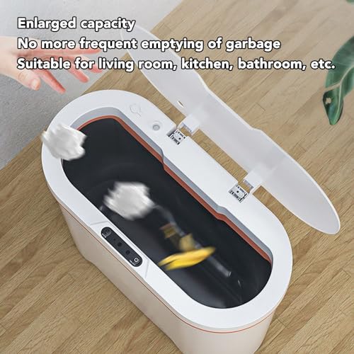 Papelera automática ovalada 15L con difusor de aceites miniatura 4