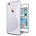 Produktbild Conie SC1671 S Line Case Kompatibel mit iPhone 6 / 6S, TPU Smartphone Hülle Transparent Matt rutschfeste Oberfläche für iPhone 6S iPhone 6 Rückseite Design Clear