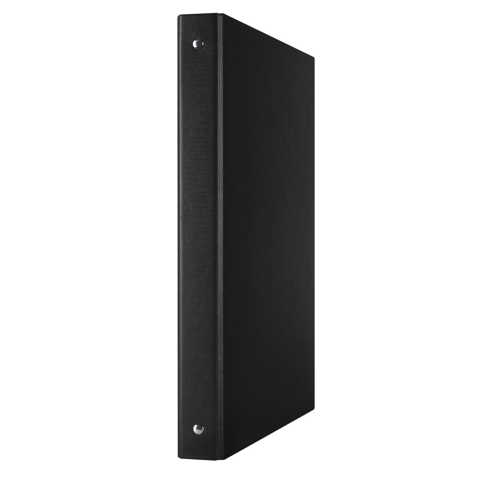 DONAU 3733001PL-01 raccoglitore ad anelli nero | meccanismo a 4 anelli 20 mm DIN A4 raccoglitore ad anelli in cartone/plastica | in cartone spesso 1,9 mm con ecologico PP 100µ | confezione da 10 pezzi