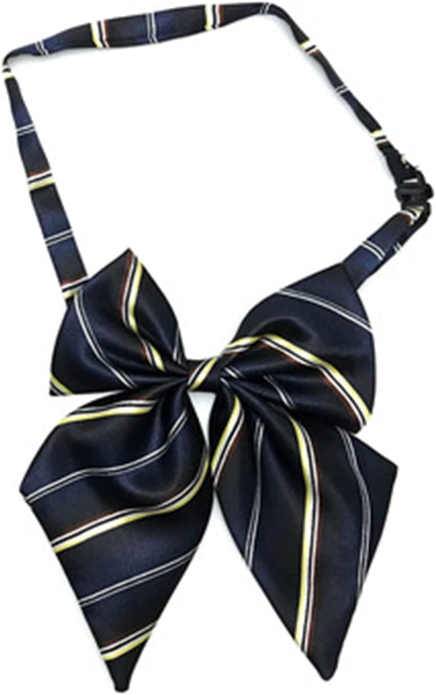 Bow Tie For Pre-tied Necktie For Boy Ties Necktie For Uniform Striped For School Graduation Neckties