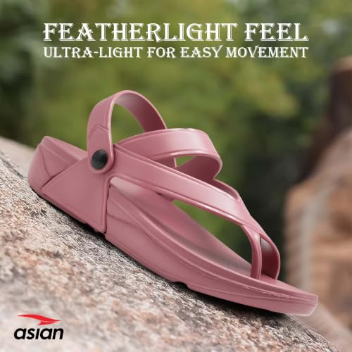 Image of ASIAN Women's INDIGO-09 Comfortable & Light Weight Clogs for Women | Stylish & Anti-Skid Chappals for Adult | Waterproof & Everyday Use Slipper Floats for Girls and Ladies
