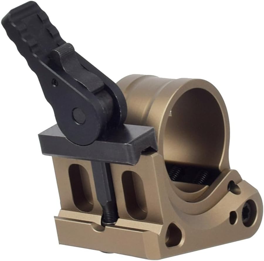 1.54"/1.93"/2.26"/2.91" FTC 30mm Ring Magnifier Mount with QD Lever，Quick Release，Compatible with G30，G23，G33，G43，G45，HM3X，HM3XT，3X MAG-C，VMX-3T，Miniature 3X，6X Etc