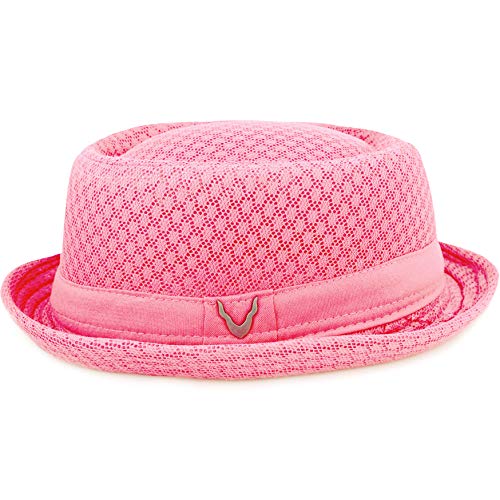 Image of The Hat Depot Unisex Light Weight Classic Soft Cool Mesh Pork Pie hat