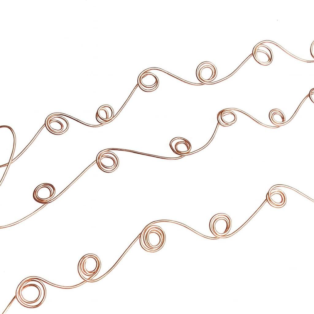 Wire Hanging Holder For Greeting Cards Set of 3