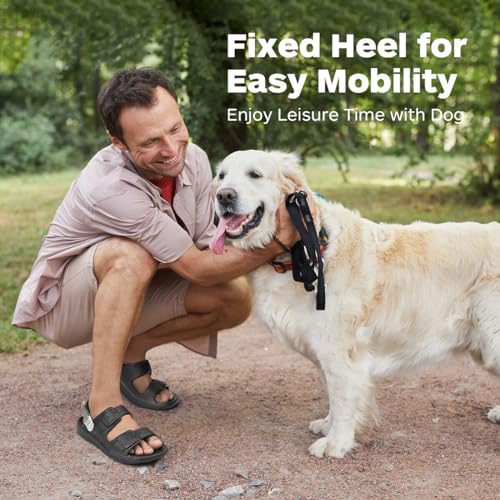 Slides for Men,Mens Slides Sandals for Men Adjustable Beach Sandal Platform Sandals Comfort Lightweight Ultra Cushion EVA Slides3