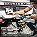 XPE Adjustable Trailer Hitch Fits 2-Inch Receiver,8-Inch Drop/Rise,2