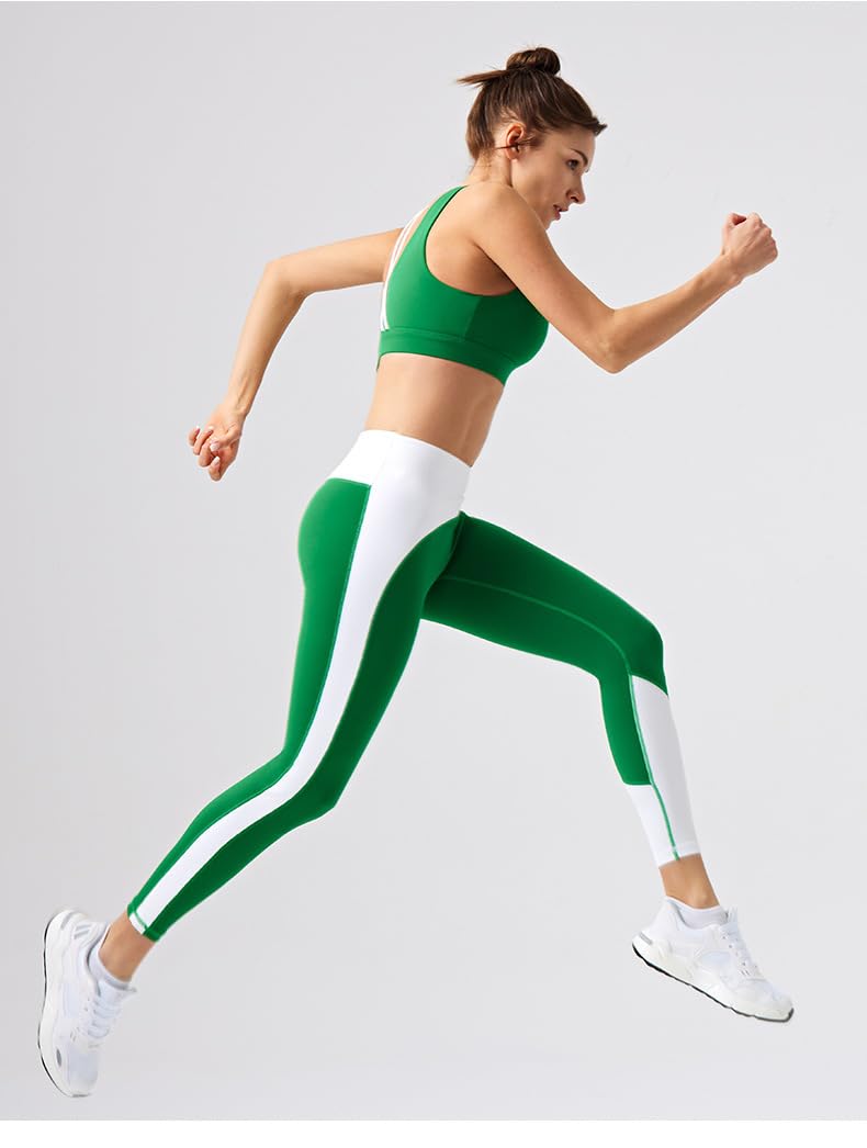 Skinnyfy legginsy antycellulitowe, legginsy oporowe, do odchudzania, kompresyjne legginsy, oddychające spodnie do jogi w kontrastowym kolorze, legginsy sportowe, wąskie spodnie treningowe do biegania