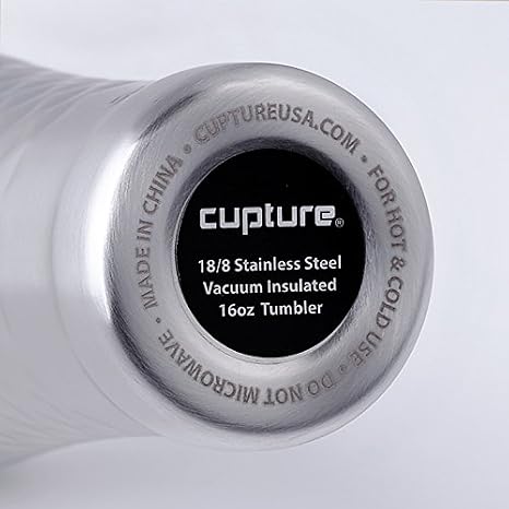 Cupture Double Walled Vacuum Insulated Pint Cup - 16 oz