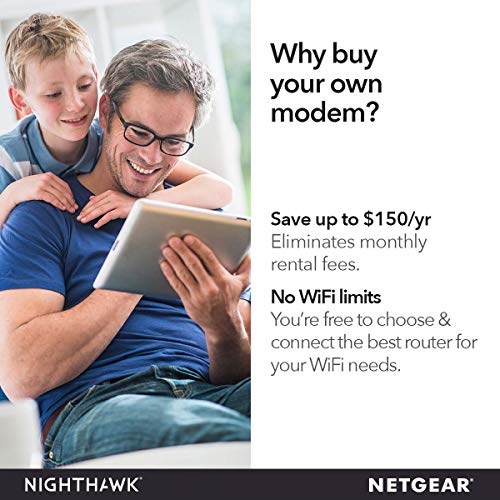 NETGEAR Nighthawk Cable Modem CM1200 - Compatible with All Cable Providers| For Cable Plans Up to 2 Gigabits | 4 x 1G… - Image 6