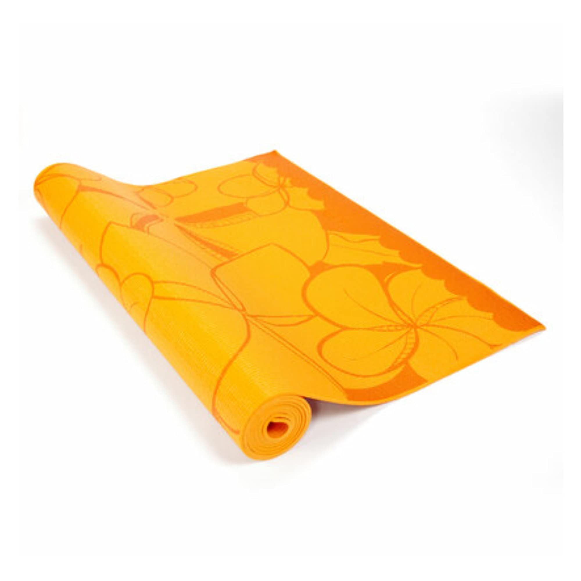 Wai Lana Yogi Plumeria Mat, Orange