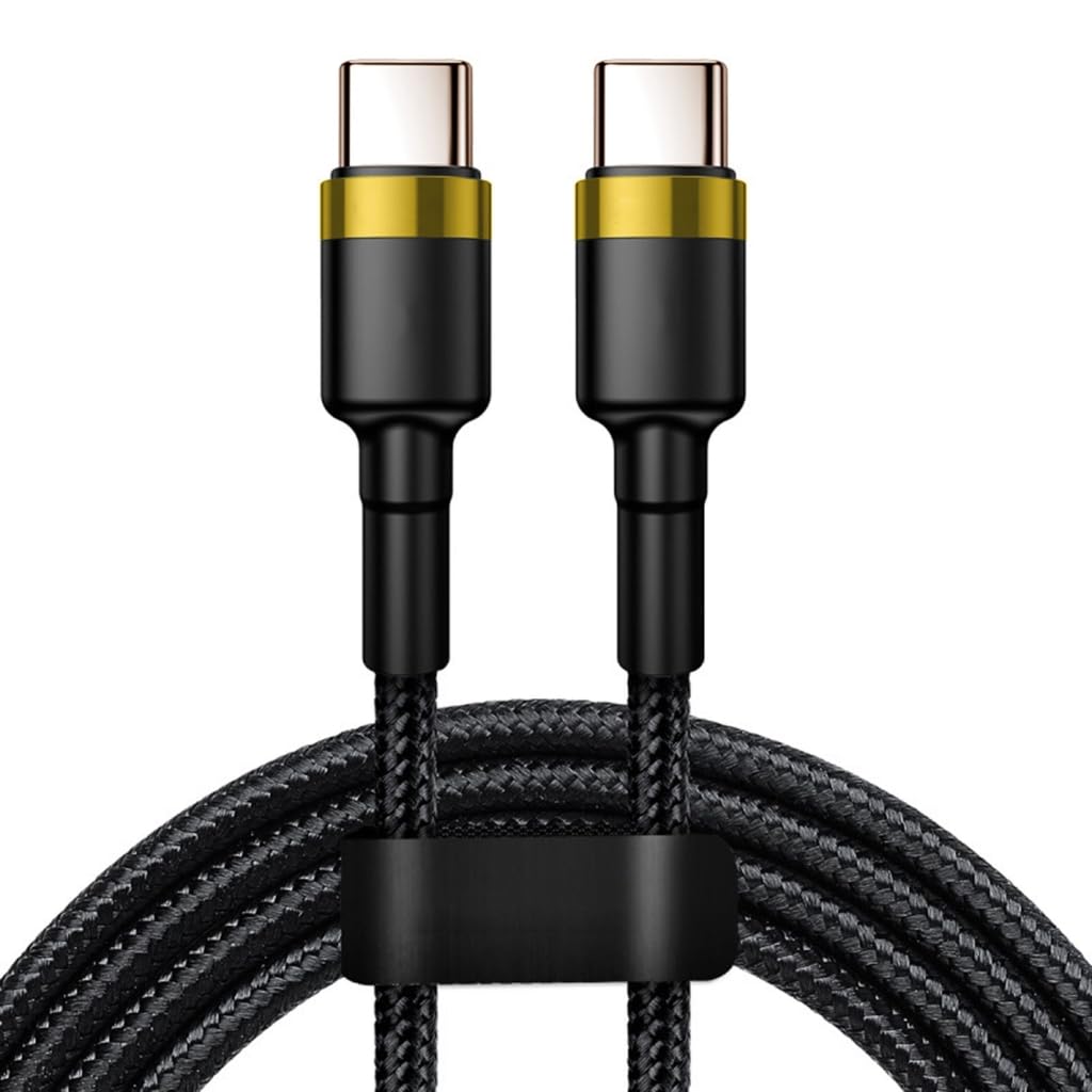 Elnwnnkc 120W 10A Type C to Type C Fast Charging Cable for Fast Speed Data Transfer and Quick