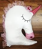 Regalo práctico y emotivo. l\'informal Cojín Busto de Unicornio
