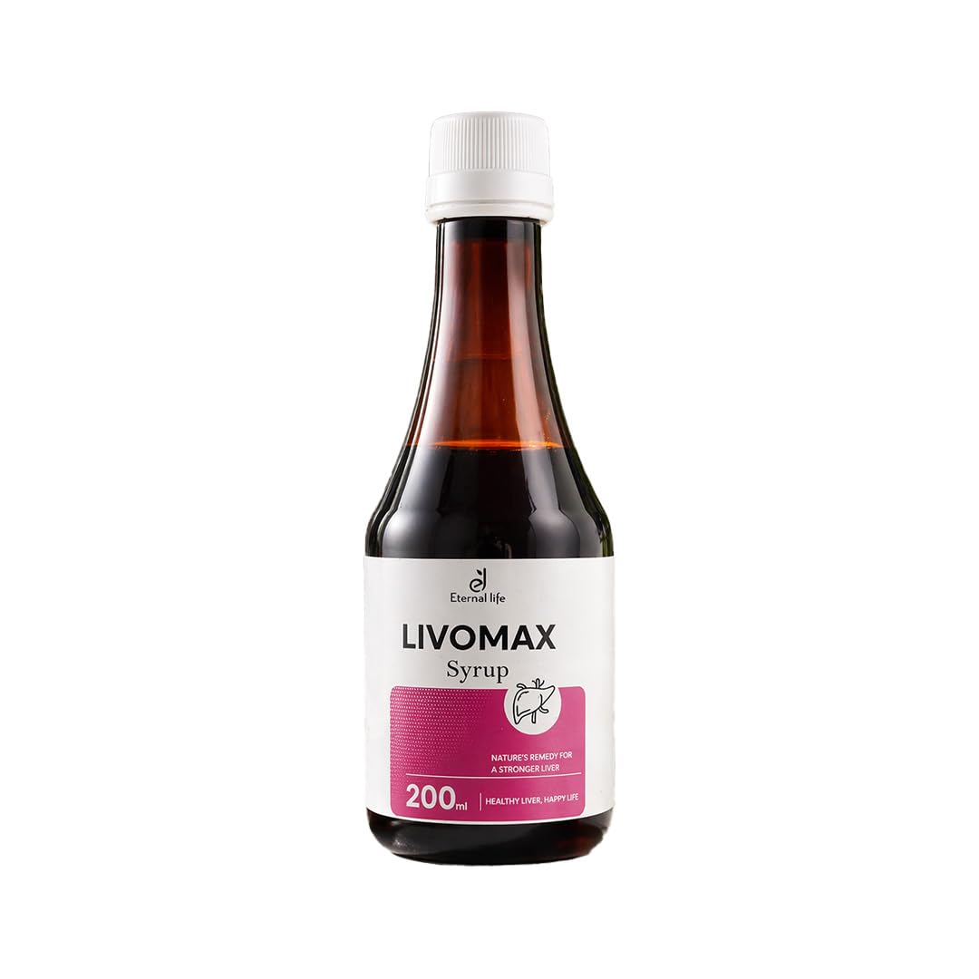 Eternal life Livomax Syrup, Liver Detox and Cleanse, Metabolic Health Support, 200ml-image-36