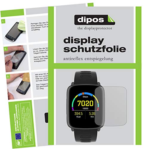 dipos I 6X Protector de Pantalla Mate Compatible con Yamay SW018 Smartwatch...