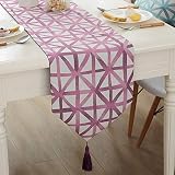 No solo puede decorar la mesa de comedor, sino también decorar la mesa de café, zapatero, armario de TV, etc.