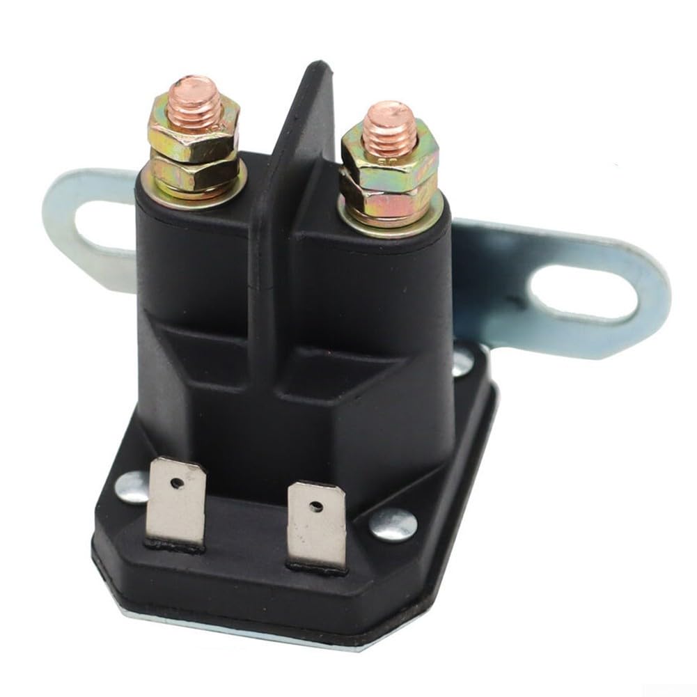 Starter Solenoid for For Cadet 725-04439, Compatible with LTX1046 LT1042 LT1045 For GT2000 RZT54 Mowers, 12V 4-Pole with 1/4"-20 Studs