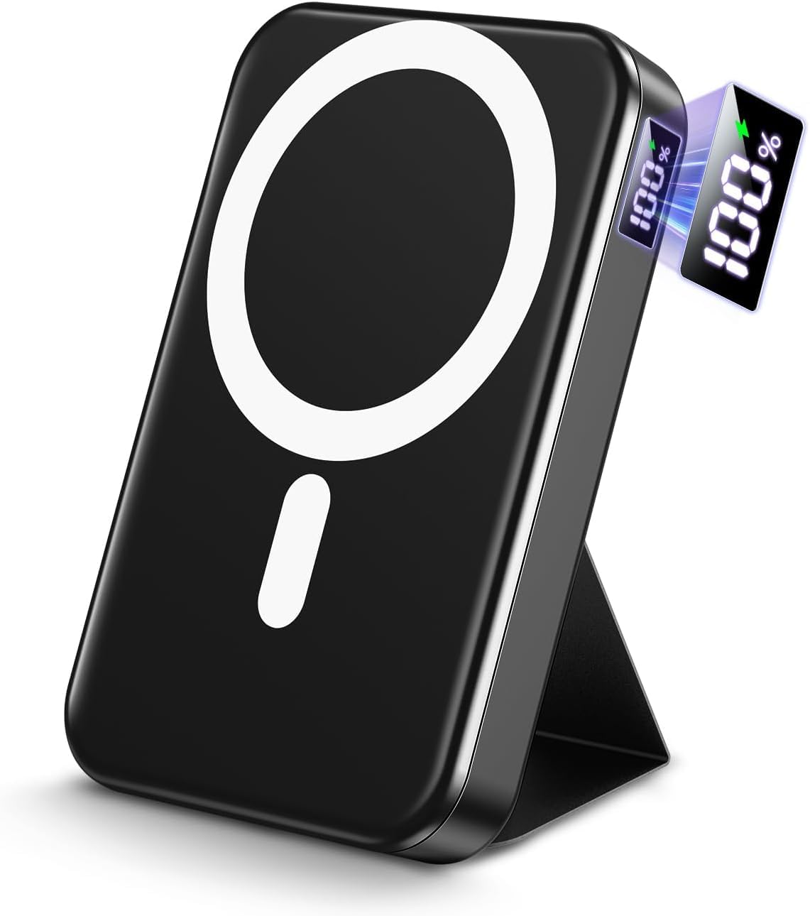 For Magsafe Power Bank, Portable Charger 22.5W Fast Charging Wireless Power Bank, 12000mAh Magnetic Phone Charger with USB-C, LED Display Battery Pack for iPhone 16/15/14/13/12 Pro/Pro Max