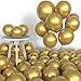 Labeol Metallic Gold Balloons Different Sizes 139PCS 18/12/10/5 Inch Chrome Gold Balloon Garland Arch Kit Quality Latex Balloons Gold Decorations for Wedding Party Birthday Graduation Baby Shower