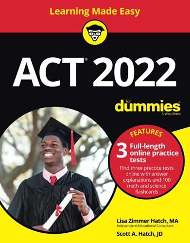 Image of ACT 2022 For Dummies with Online Practice