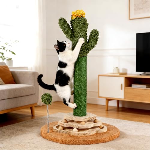 Arbre à chat cactus design et moderne pour égayer votre salon tout en amusant votre félin - 7