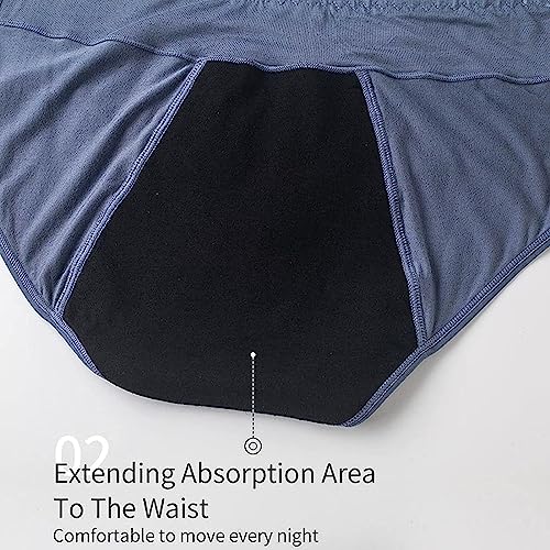 Culotte menstruelle absorbante pour stopper les fuites et irritations
