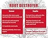 Root Destroyer - 5lbs - Root Killer for Sewer, Pipe & Drain Lines, Septic Tanks and Septic Systems - Stops New Growth & Safe for All Plumbing - Pure Copper Sulfate Crystals