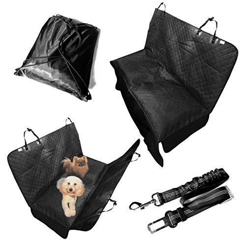 Funda protectora para asiento de coche, antideslizante, impermeable, con cinturón de seguridad Cover