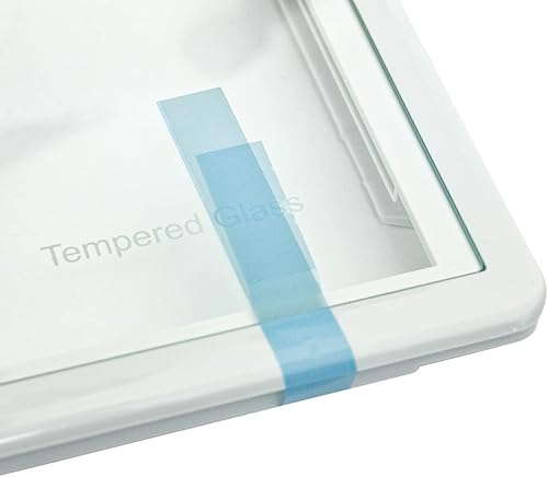 Vista 4 de Upgaded 241969501 Marco de Estante y 240443384 Cubierta de Cristal del Cajón para Verduras del Refrigerador para frigidaire, Reemplaza