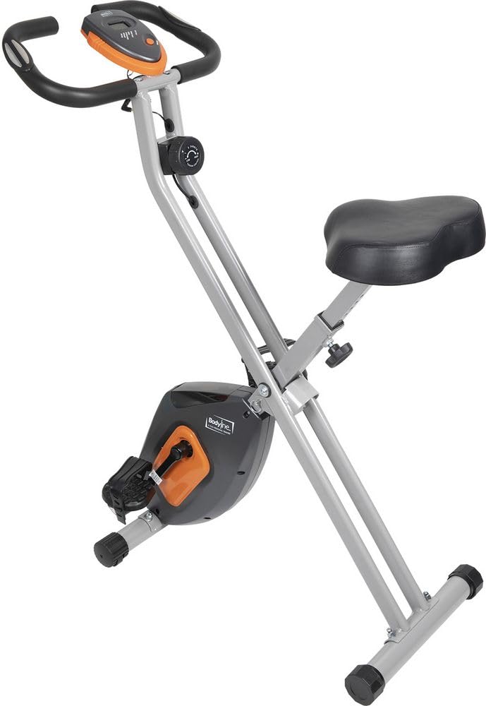 Cyclette Bici da camera X-Bike Star pieghevole salvaspazio - regolatore di sforzo fino a 8 livelli - computer digitale multifunzionale - fitness a casa - Certificato Ce e EN957 | Salvaspazio, Regolatore di sforzo fino a 8 livelli, Computer digitale multif
