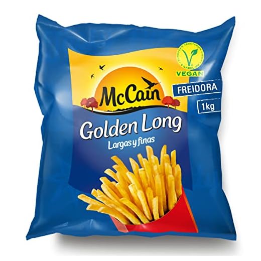MCCAIN patatas fritas golden long bolsa 1 Kg