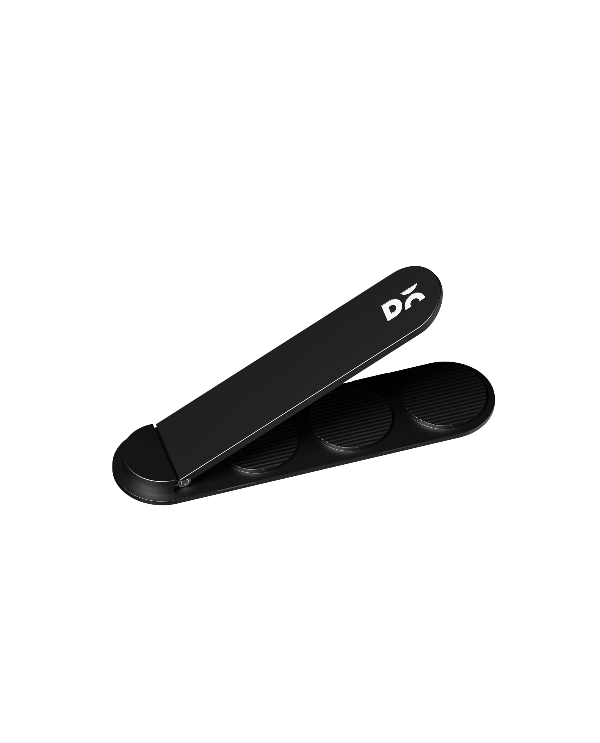 DailyObjects Stack Phone Kickstand/Phone Stand/Mobile Holder, Vertical and Horizontal Stand, Adjustable Angle, Compatible with iPhone - Carbon Black-picture-13