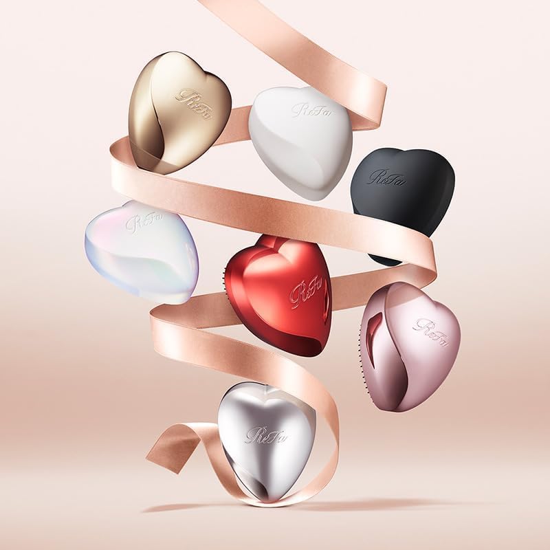 Refa リファ ハート ブラシ シャインレッド1個&マットホワイト4個 Amazon | リファハートブラシ/ReFa HEART BRUSH (シャインレッド