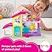 Fisher-Price Little People Barbie Toddler Toy Play and Care Pet Spa Playset with Music & Sounds for Pretend Play Kids Ages 18+ Months