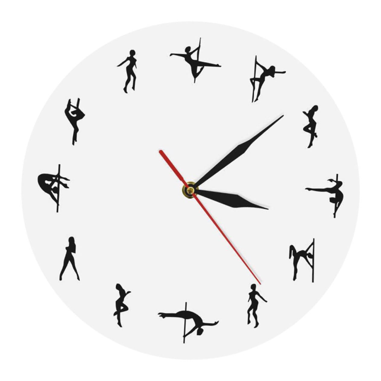 Horloge murale design chic MAGICLULU pour sublimer l'ambiance zen d'une chambre à coucher