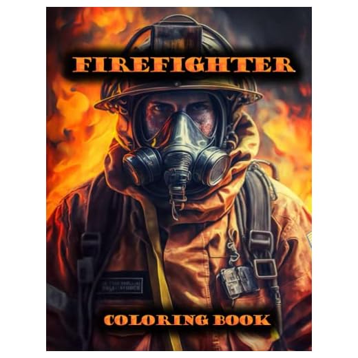 Firefighter coloring book: Experience the thrilling world of firefighting and ignite your creativity with our 60 pages Firefighter coloring book - the perfect way to pay tribute to these brave heroes