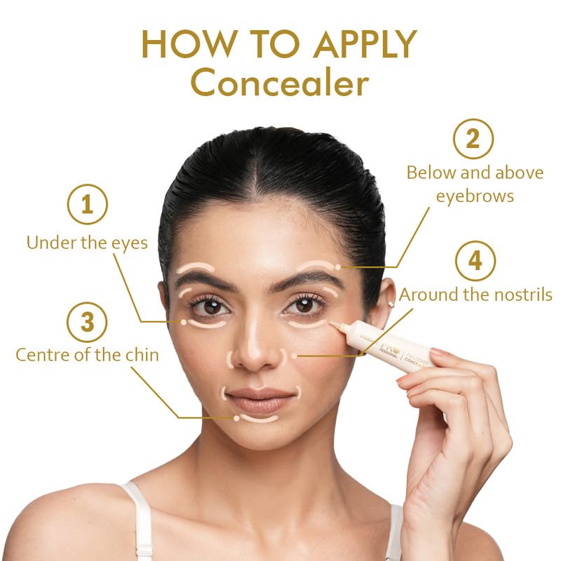 Image of INSIGHT Professional Full Cover Concealer LN-13 | Creamy Velvety Finish | Lightweight Waterproof Formula | Easily Blendable | Enriched with Vitamin E & Almond Oil | 20 g