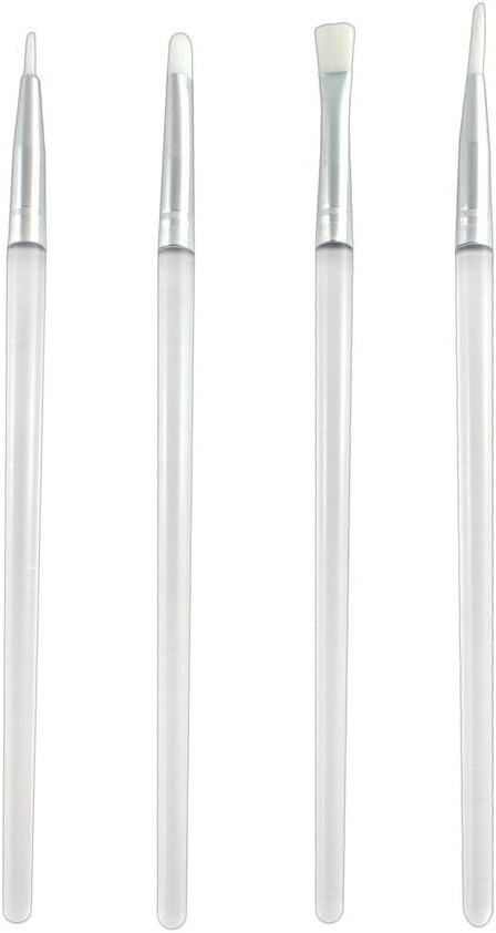DL Professional Acrylics Nail Gel Brush Set, 4 oz.