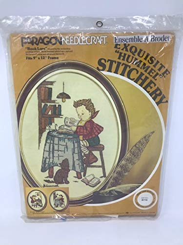 Vintage 1977 Paragon Needlecraft Exquisite Hummel Stitchery Kit Book Love 0770 Embroidery Needlework