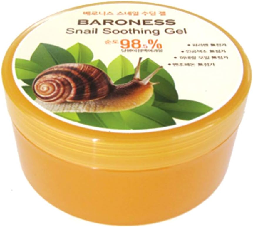 Baroness Korean Snail Moisture Soothing Gel - Snail 300ml/10.56oz