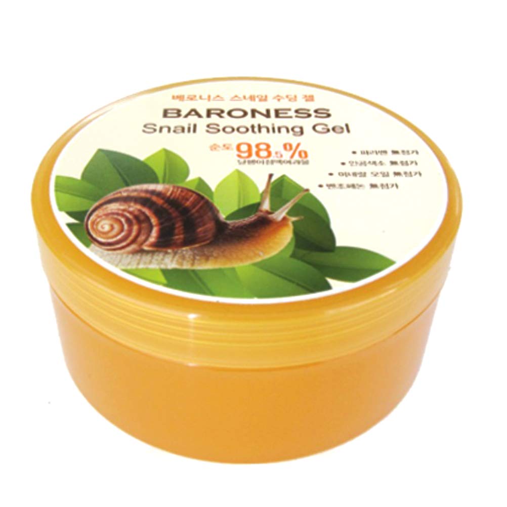 Baroness Korean Snail Moisture Soothing Gel - Snail 300ml/10.56oz