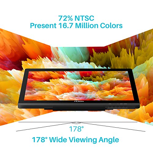 Caneta de desenho Huion KAMVAS 20 com tela HD de sensibilidade à pressão 8192 – 49,5 cm