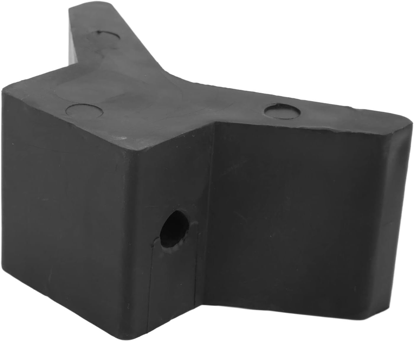 Rubber Bow Y-Block, Black Rubber Bow Stop, Rubber Bow Y Block Black Rubber Bow Stop for Ski Boat Fishing Boat Sailboat Trailer
