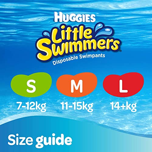 Huggies Little Swimmers Disposable Swim Diapers, Swimpants, Size 5-6 Large (Over 32 Lb.), Xx Ct. (Packaging May Vary) #TOP6