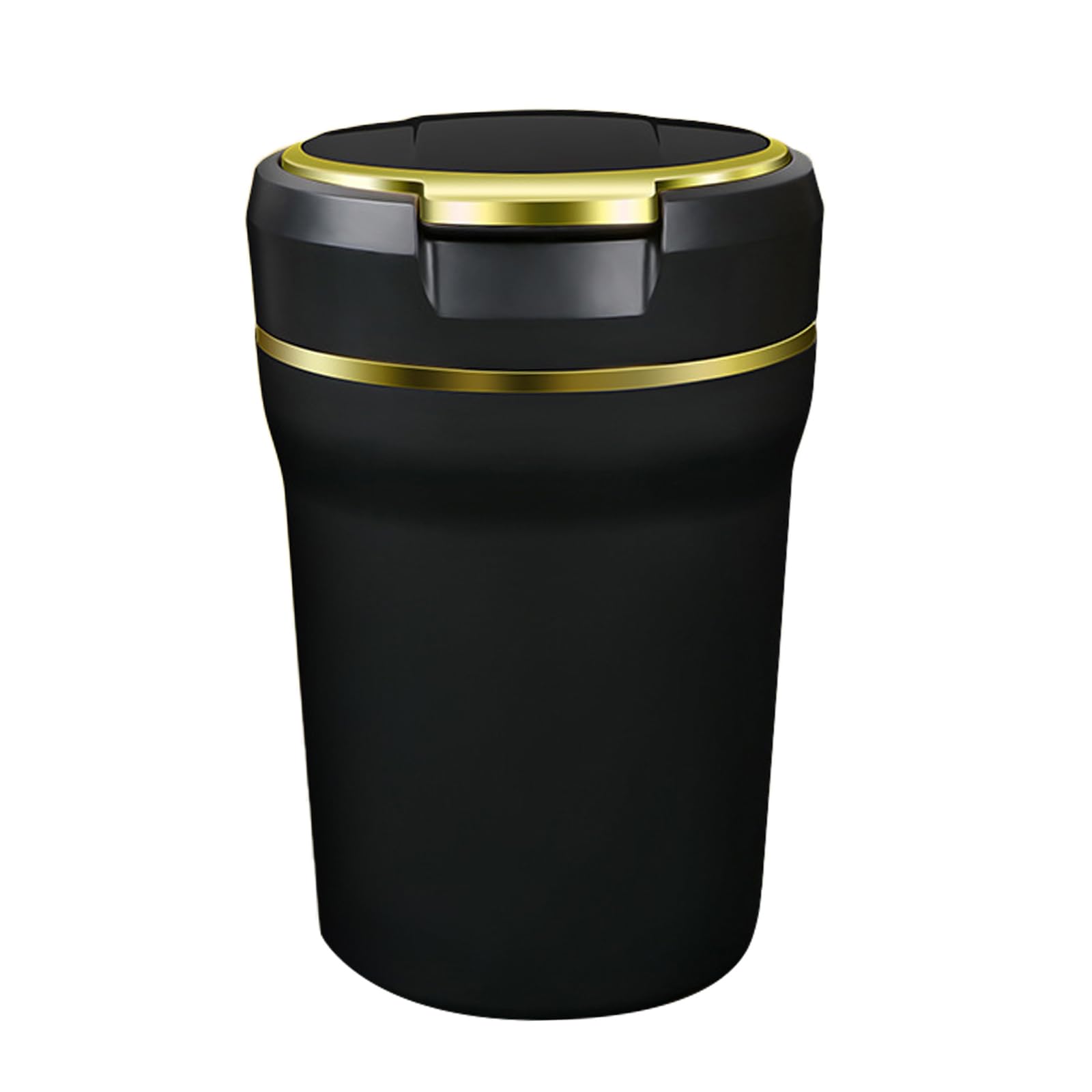 Car Ashtray with LED Light Innovative LED Light Car Ashtray Vehicle with Cover for Easy Maintenance Convenience Eye Catching