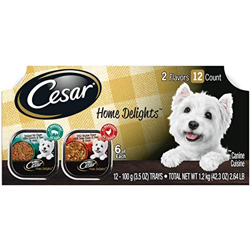 Gourmet Wet Dog Food by Cesar: 12 Tray Pack
