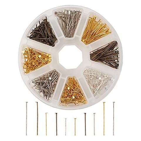 PandaHall Iron Head Pins Set Cover