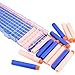OIMIO 18-Darts Magazines Clips, 3 Pack 18 Darts Quick Reload Bullet Clips Magazine Clips for Nerf n-Strike Elite Blaster Transparent (White)…