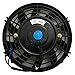 Upgr8 Universal High Performance 12V Slim Electric Cooling Radiator Fan with Fan Mounting Kit (7 Inch, Black)