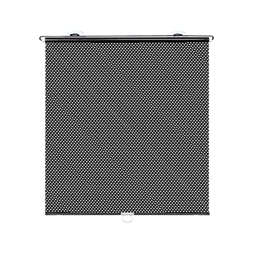 Protetor de Sol Retrátil para Para-brisa e Visor Lateral Carro com 3 Ventosas Superfície Reflexiva Automotiva Isolamento Térmico Redução Radiação UV Interior Fresco Instalação Fácil Design Espaçoso Au