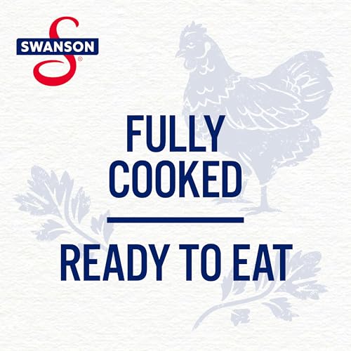 Swanson White Premium Chunk Canned Chicken Breast in Water, Fully Cooked Chicken, 12.5 OZ Can image 5